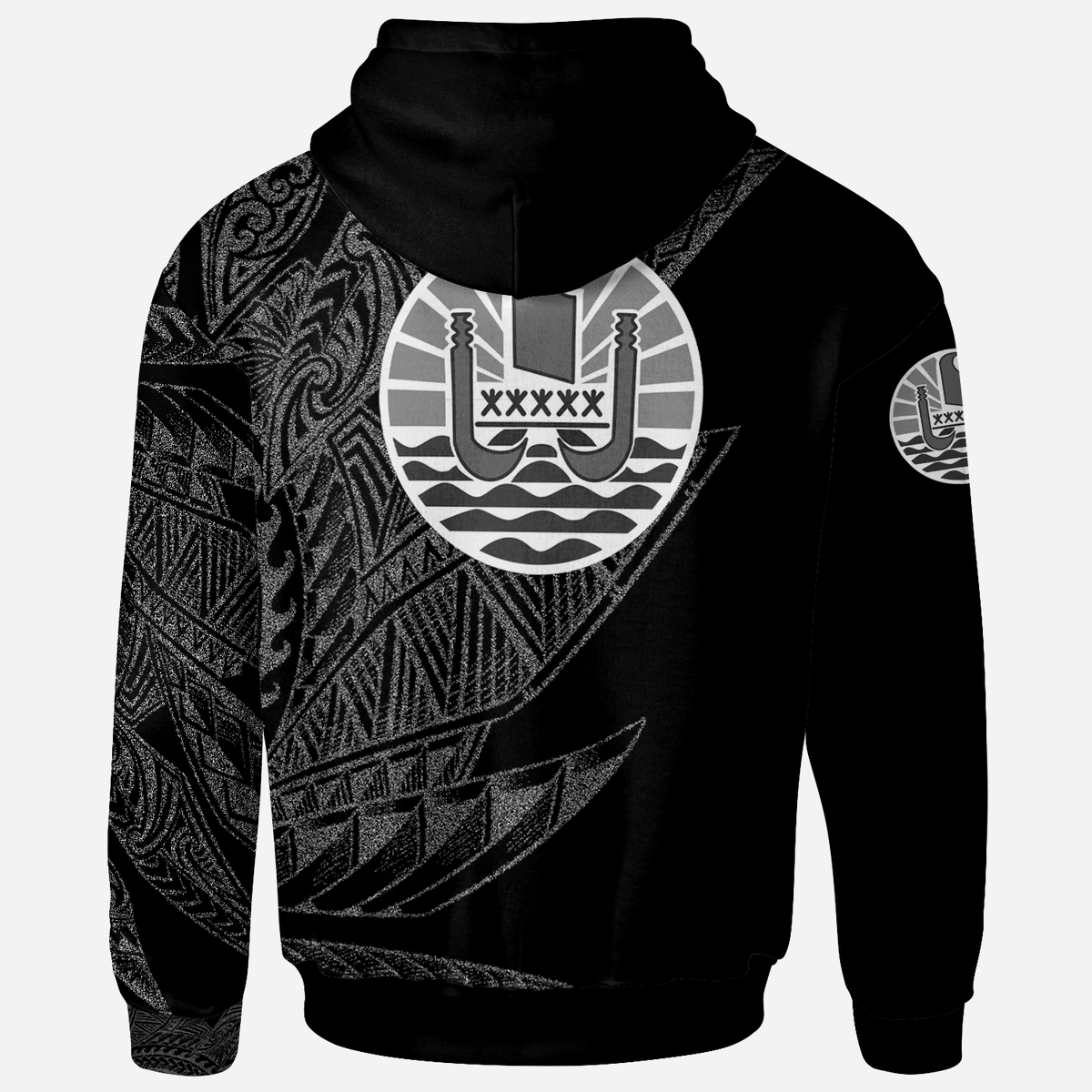 Tahiti Zip Hoodie Legends Are Born In White Color - Polynesian Pride