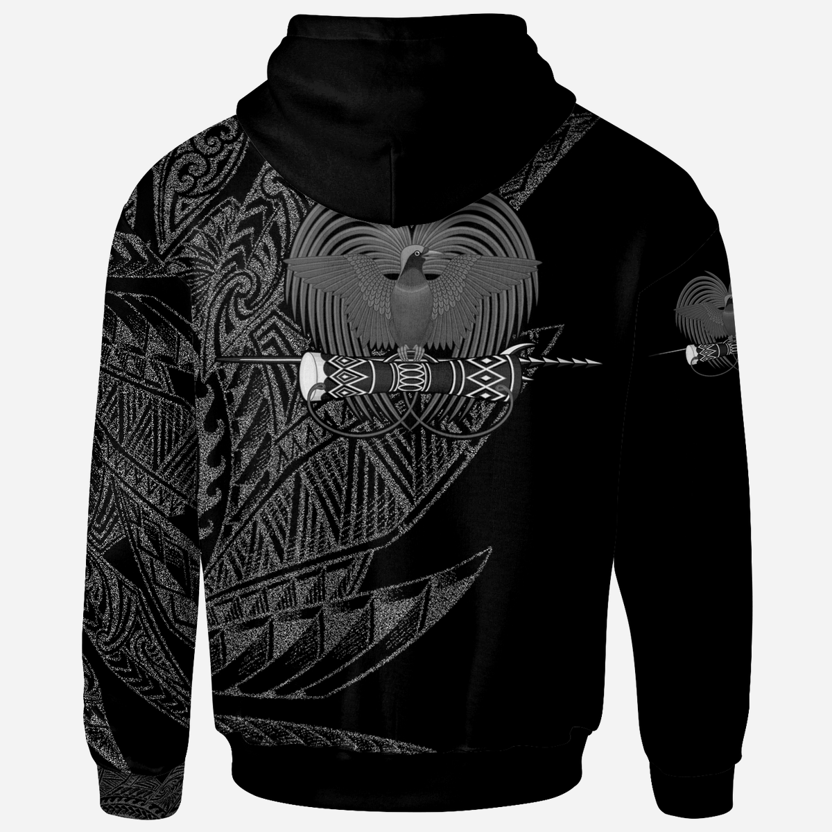 Papua New Guinea Zip Hoodie Legends Are Born In White Color - Polynesian Pride