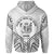 Niue Zip Hoodie Niue Seal Tribal Patterns - Polynesian Pride