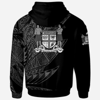 Fiji Hoodie Legends Are Born In White Color - Polynesian Pride