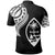 Guam Custom Polo Shirt Guahan Tatau White Patterns - Polynesian Pride