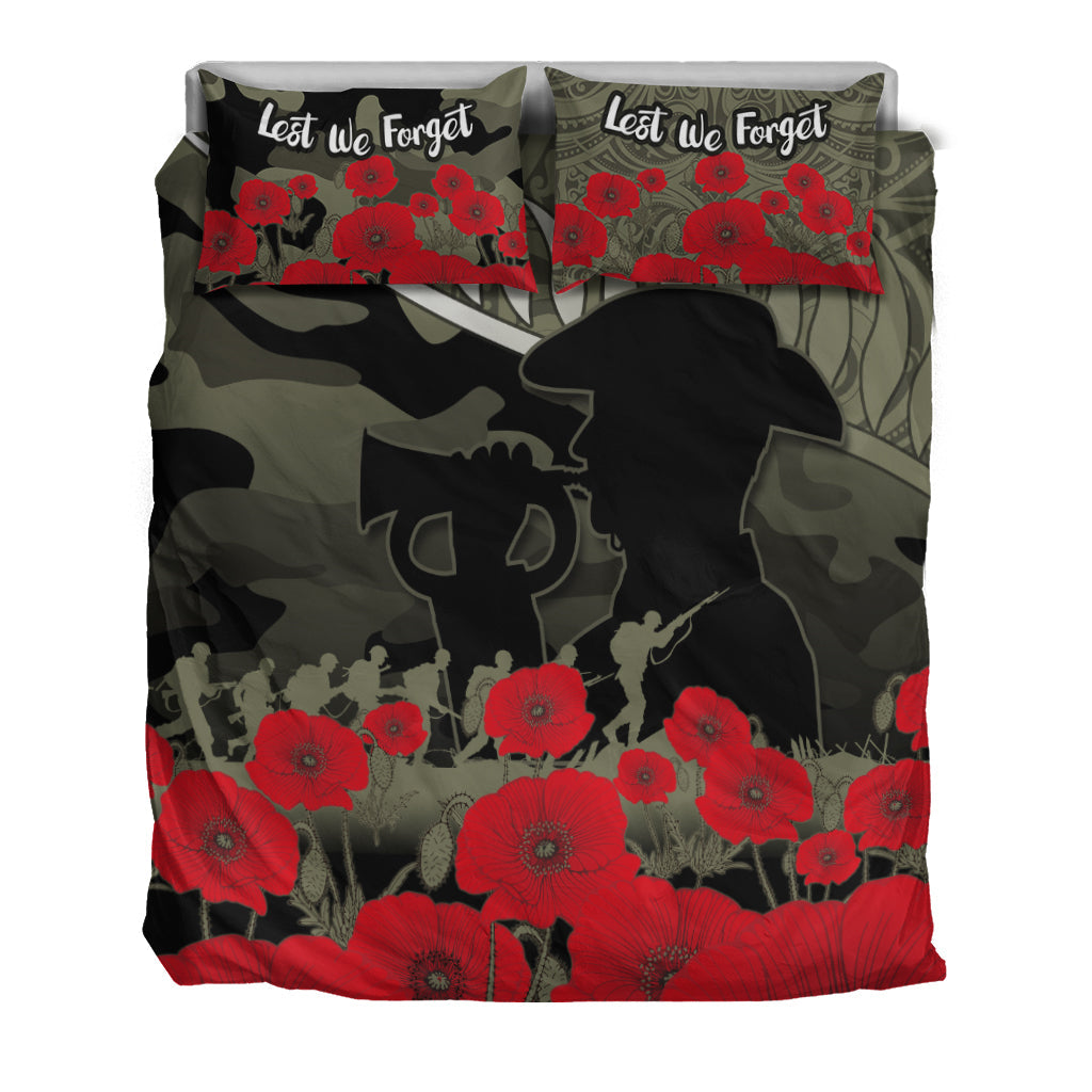 New Zealand ANZAC 2022 Bedding Set Maori Camouflage LT14 - Polynesian Pride