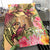 Tokelau Bedding Set - Flowers Tropical With Sea Animals - Polynesian Pride