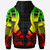 Poly All Over Custom Hoodie Polynesian Tattoo Reggae Color Style - Polynesian Pride