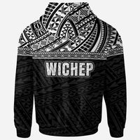 Micronesia Hoodie Black Style - Polynesian Pride