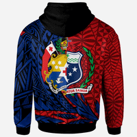 TokoUso Zip Hoodie Wings Style - Polynesian Pride