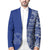 Tupou Tonga College Blazer Tongan Ngatu Pattern LT14 Unisex Blue - Polynesian Pride