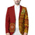 Tonga Vavau High School Blazer Tongan Ngatu Pattern LT14 Unisex Red - Polynesian Pride