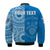 (Custom Personalised) Apifoou Tonga College Bomber Jacket Tongan Ngatu Pattern LT14 - Polynesian Pride