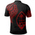 Guam Custom Polo Shirt Guahan Tatau Red Patterns - Polynesian Pride