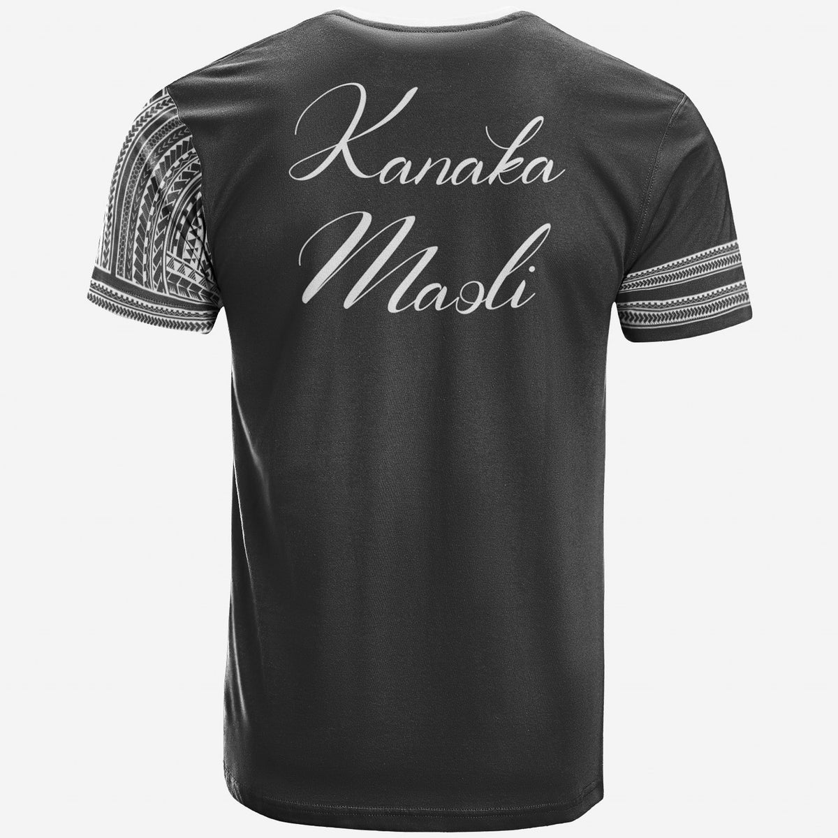 Hawaii T Shirt Kanaka Maoli Grey Color Simple Style - Polynesian Pride