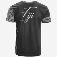 Fiji T Shirt Grey Color Simple Style - Polynesian Pride
