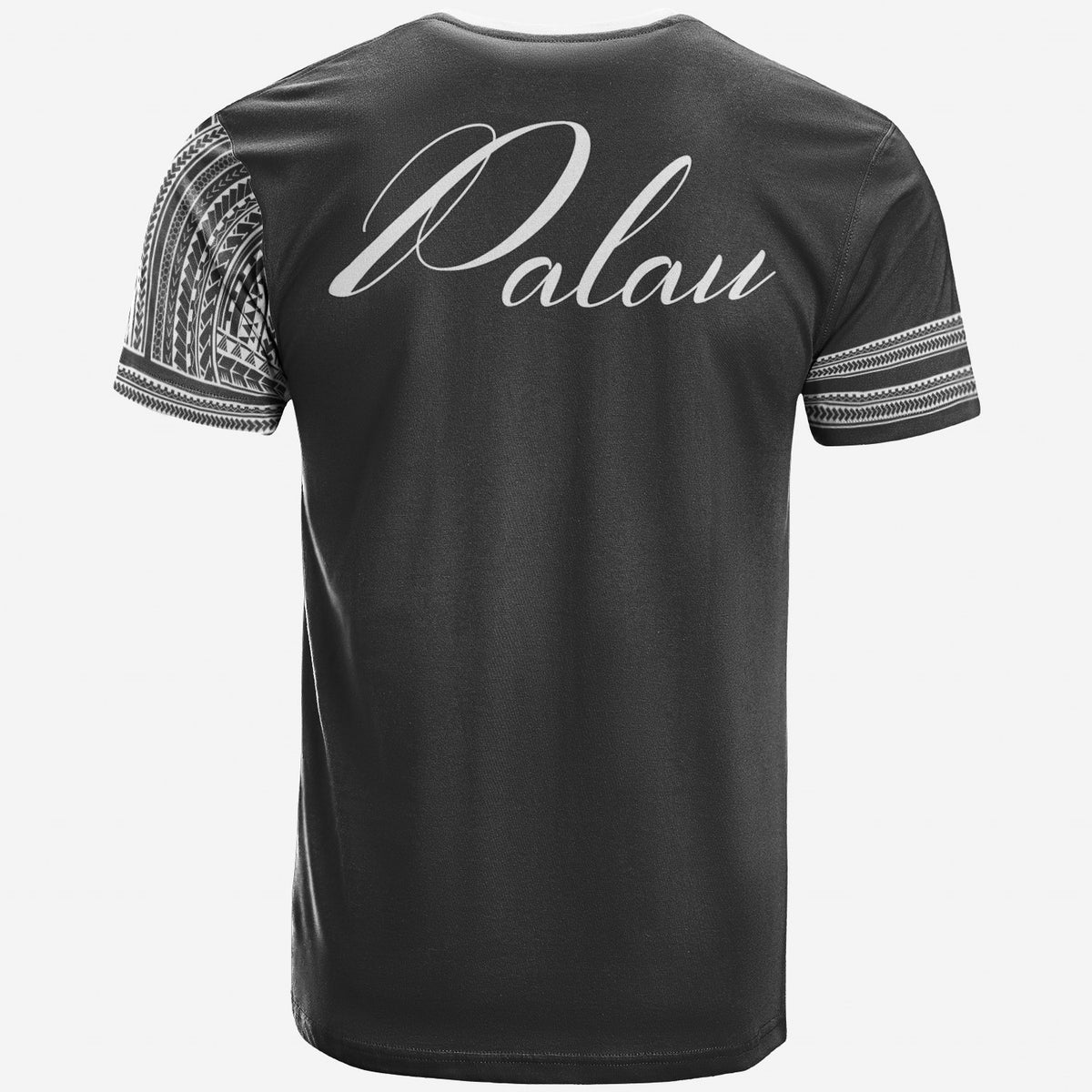 Palau T Shirt Grey Color Simple Style - Polynesian Pride