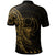 Pohnpei Polo Shirt Custom Polynesian Pattern Style Gold Color - Polynesian Pride