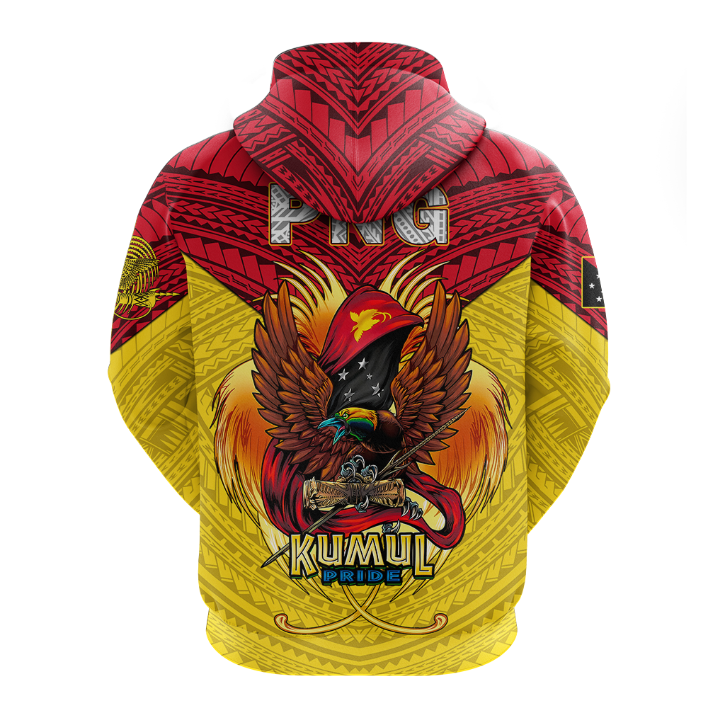 Papua New Guinea Rugby Kumul Pride Hoodie LT2 - Polynesian Pride