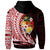 Tonga Hoodie Custom Wings Style - Polynesian Pride