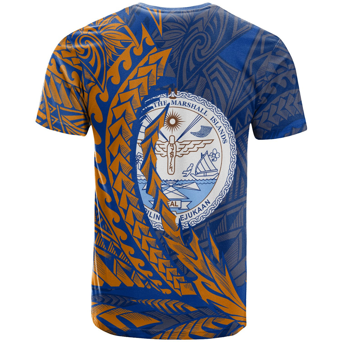 Marshall Islands T Shirt Kili Wings Style - Polynesian Pride