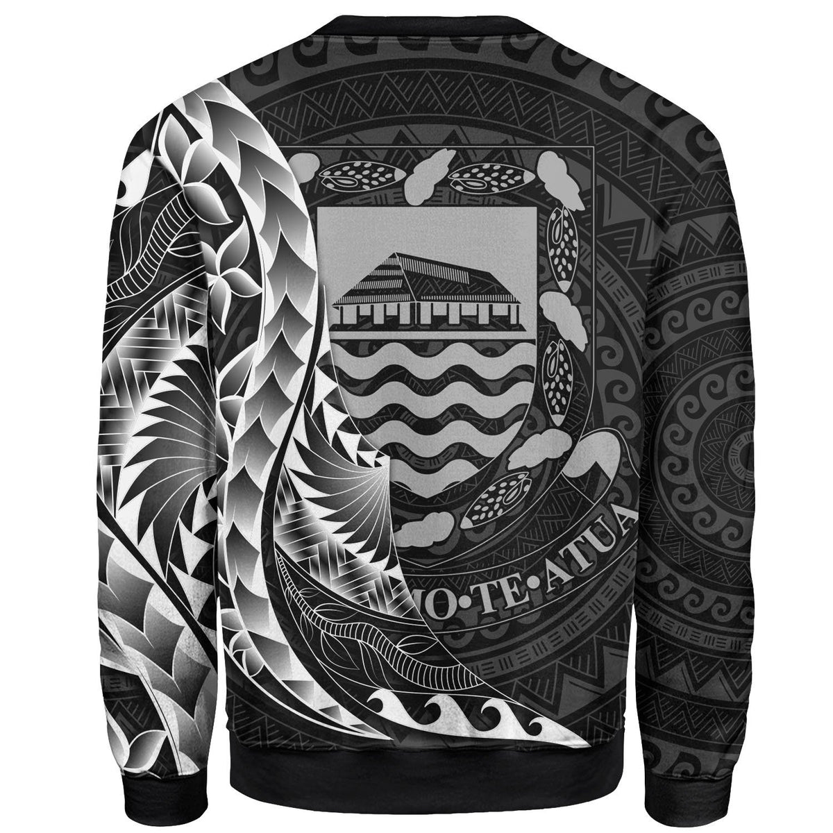 Tuvalu Sweatshirt - Custom Personalised Polynesian Pattern Style - Polynesian Pride