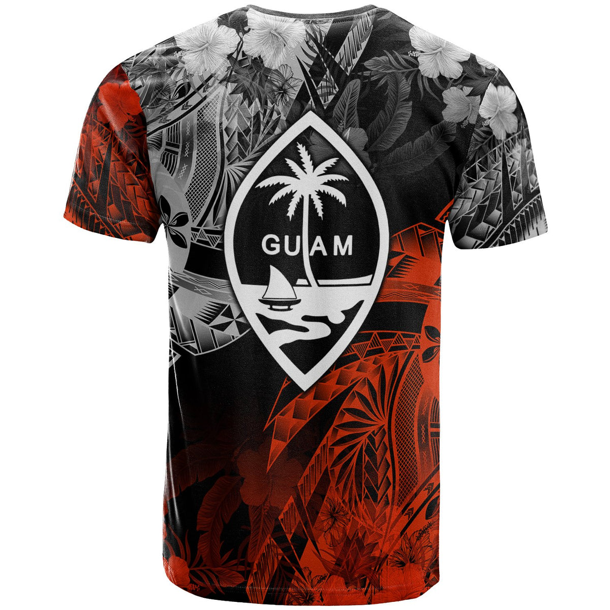 Guam Polynesian Custom T Shirt Vintage Polynesian - Polynesian Pride