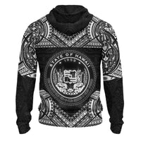 Hawaii Hoodie Turtle Polynesian Pattern - Polynesian Pride