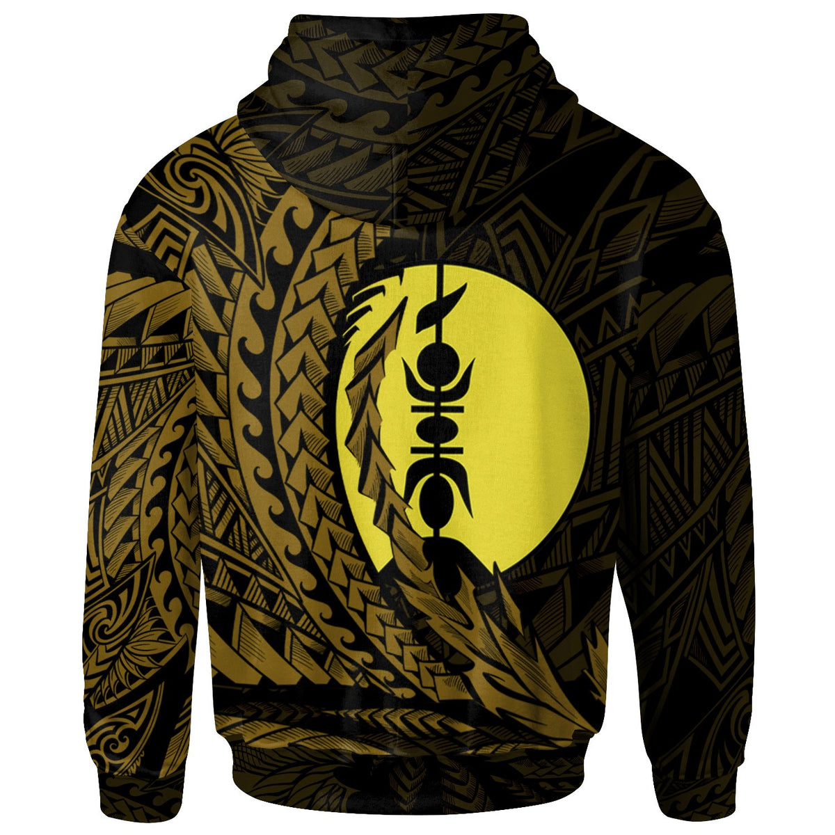 New Caledonia Hoodie Kone Wings Style - Polynesian Pride