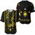 Philippines Baseball Jersey Pechera With Side Barong Patterns LT9 Black - Polynesian Pride