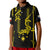 Custom Philippines Polo Shirt Pechera With Side Barong Patterns LT9 Kid Black - Polynesian Pride