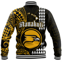 Hawaii Nanakuli High School Baseball Jacket Tribal Kakau LT9 - Polynesian Pride