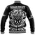 (Custom Text And Number) Aotearoa Silver Fern Rugby Sevens Baseball Jacket Maori Tribal All Black LT9 - Polynesian Pride