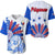 Philippines Barong Baseball Jersey Sun of Philippinas With Eagles LT9 White - Polynesian Pride