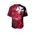 Wallis and Futuna Baseball Jersey Hibiscus Red No.2 Color LT6 - Polynesian Pride