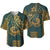 (Custom Personalised) Kakau Hawaiian Polynesian Baseball Jersey LT6 Green - Polynesian Pride