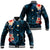 Pitcairn Islands Coconut Tree Turtle Polynesia Baseball Jacket - LT2 Unisex BLUE - Polynesian Pride