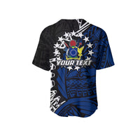 (Custom Personalised)Cook Islands Baseball Jersey Rakahanga Polynesian Style LT6 - Polynesian Pride
