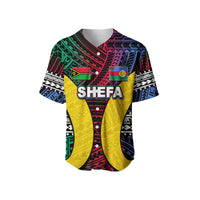 (Custom Personalised) Polynesian Shefa Of Vanuatu Baseball Jersey LT6 - Polynesian Pride