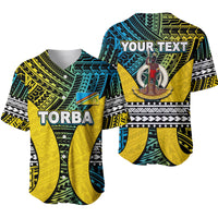 (Custom Personalised) Polynesian Torba Of Vanuatu Baseball Jersey LT6 Art - Polynesian Pride