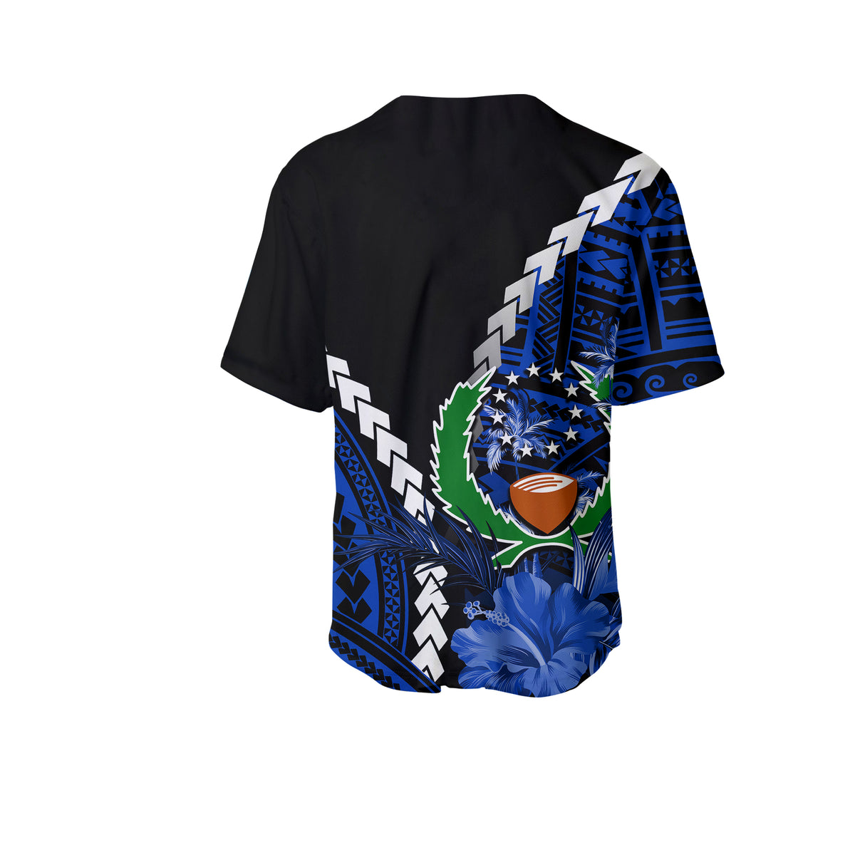 Pohnpei Baseball Jersey Polynesian Style LT6 - Polynesian Pride