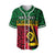 (Custom Personalised) Vanuatu Dreamy Baseball Jersey Flag and Pattern LT13 - Polynesian Pride