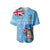 Fiji Dreamy Baseball Jersey Tapa Pattern LT13 - Polynesian Pride