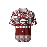 (Custom Personalised)Hawaii Farrington High School Baseball jersey No.1 LT6 - Polynesian Pride