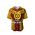 (Custom Personalised)Tonga High School Baseball Jersey Yellow Style LT6 - Polynesian Pride