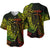 Scorpio Zodiac Polynesian Baseball Jersey Unique Style - Reggae LT8 - Polynesian Pride