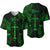 Libra Zodiac Polynesian Baseball Jersey Unique Style - Green LT8 - Polynesian Pride