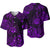 Hawaii Shaka Polynesian Baseball Jersey Unique Style - Purple LT8 - Polynesian Pride