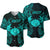 Cancer Zodiac Polynesian Baseball Jersey Unique Style - Turquoise LT8 - Polynesian Pride