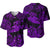 Hawaii Hammer Shark Polynesian Baseball Jersey Unique Style - Purple LT8 - Polynesian Pride