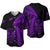 New Zealand Haka Rugby Maori Baseball Jersey Silver Fern Vibes - Purple LT8 - Polynesian Pride