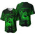 Sagittarius Zodiac Polynesian Baseball Jersey Unique Style - Green LT8 - Polynesian Pride