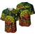 (Custom Personalised) Hawaii Turtle Polynesian Baseball Jersey Plumeria Flower Unique Style - Reggae LT8 - Polynesian Pride