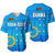 (Custom Personalised) Sanma Province Baseball Jersey Vanuatu Pattern Traditional Style LT8 - Polynesian Pride